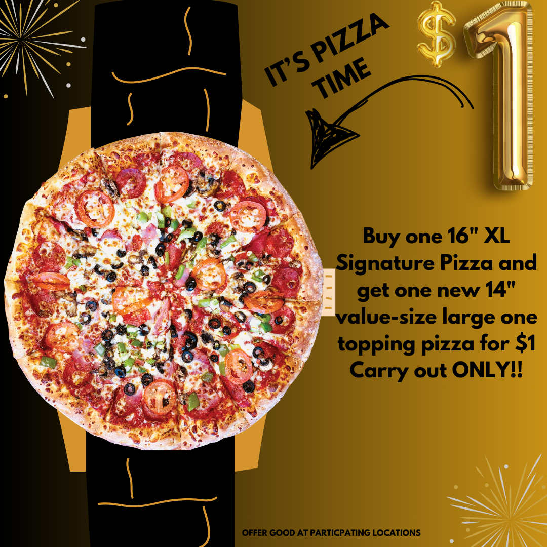 Go Grab your $1 Pizza!!! - Pepperoni’s Pizza